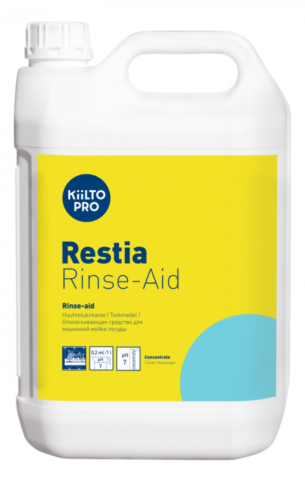 Restia Rinse-Aid ополаскиватель для машинной мойки посуды, KiiltoClean (5 л.)